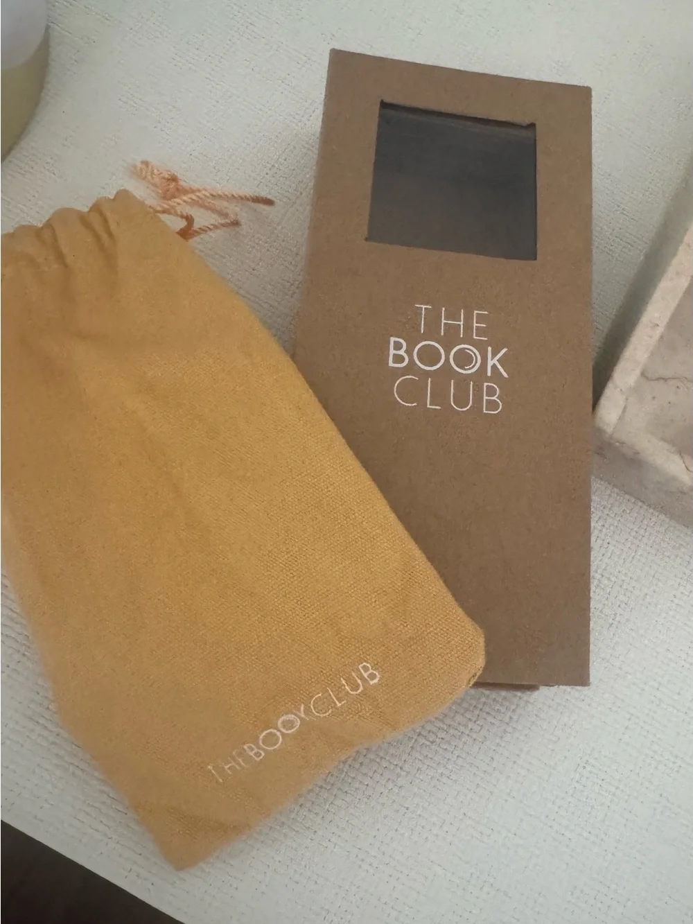 The Snatcher Clear-Frame Glasses in Green by The Book Club